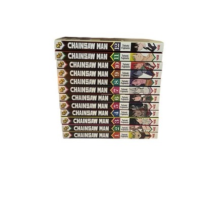 Chainsaw Man Eng Manga by Tatsuki Fujimoto Vol 1-12 English
