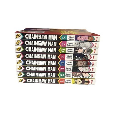 Chainsaw Man English Manga Volumes 1-8 Lot Shonen Jump Viz Media