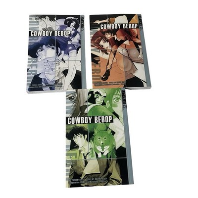 Cowboy Bebop Manga Complete Set 1-3 Tokyopop Out of Print 1st Edition
