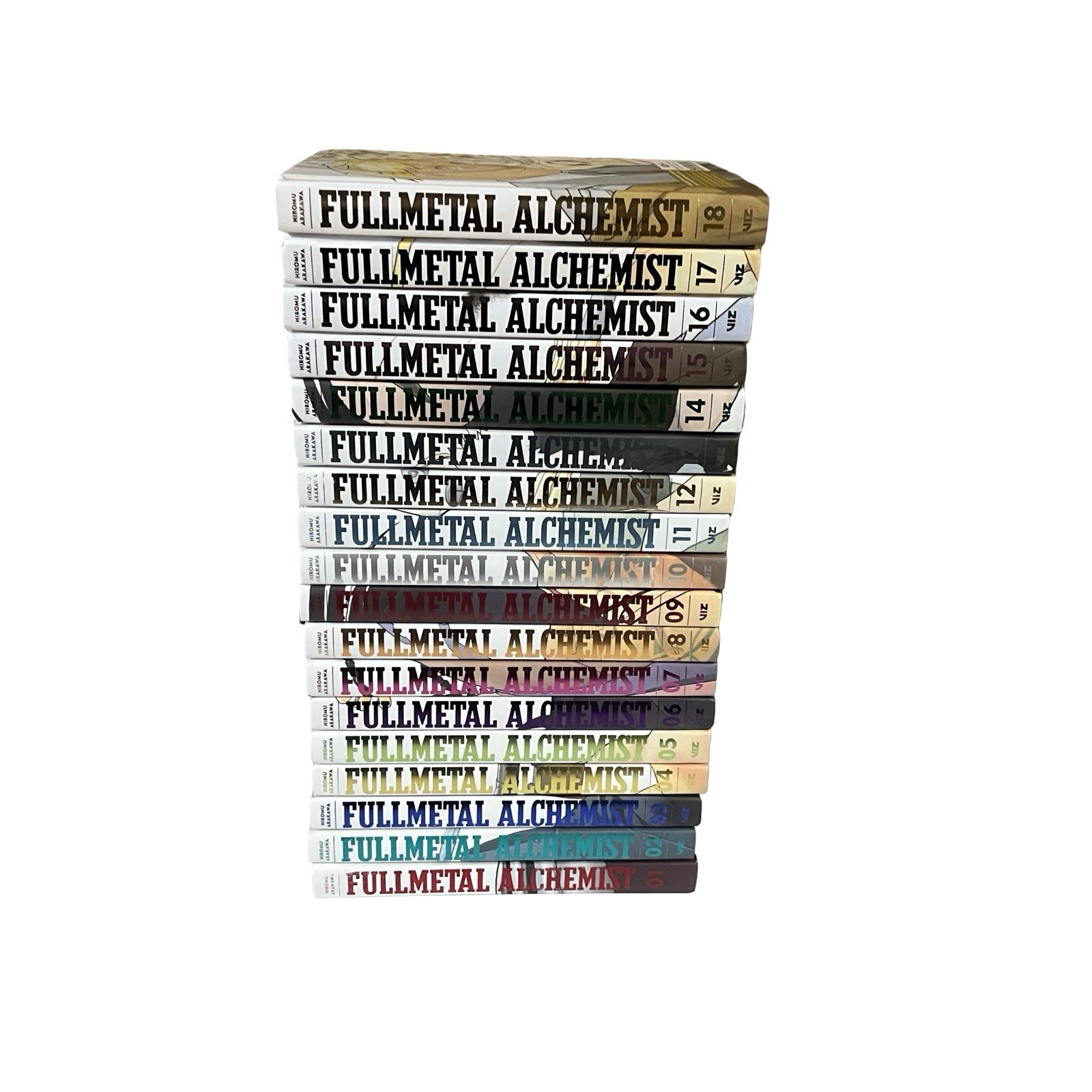Fullmetal Alchemist: Fullmetal Edition Complete Set Vol. 1-18 Hardcover English
