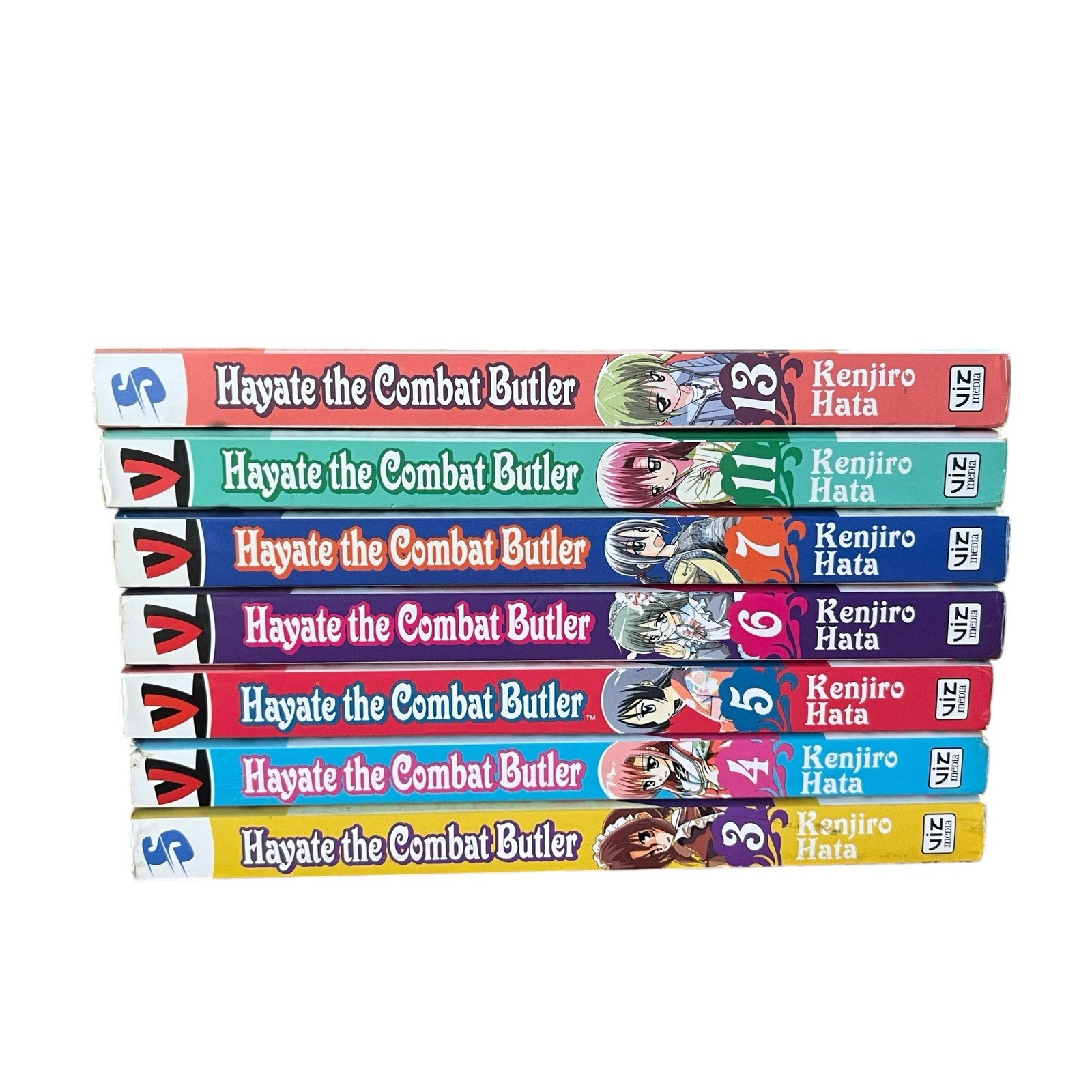 Hayate the Combat Butler by Kenjiro Hata Vols 3-7, 11, 13