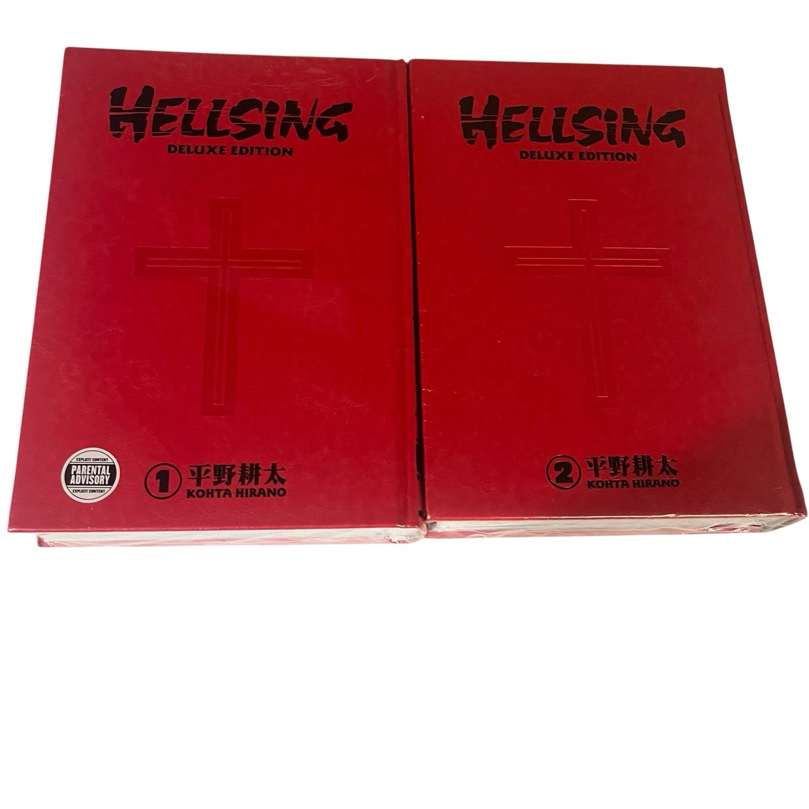 Hellsing Deluxe Edition Manga Complete Set Volumes 1-2 Sealed