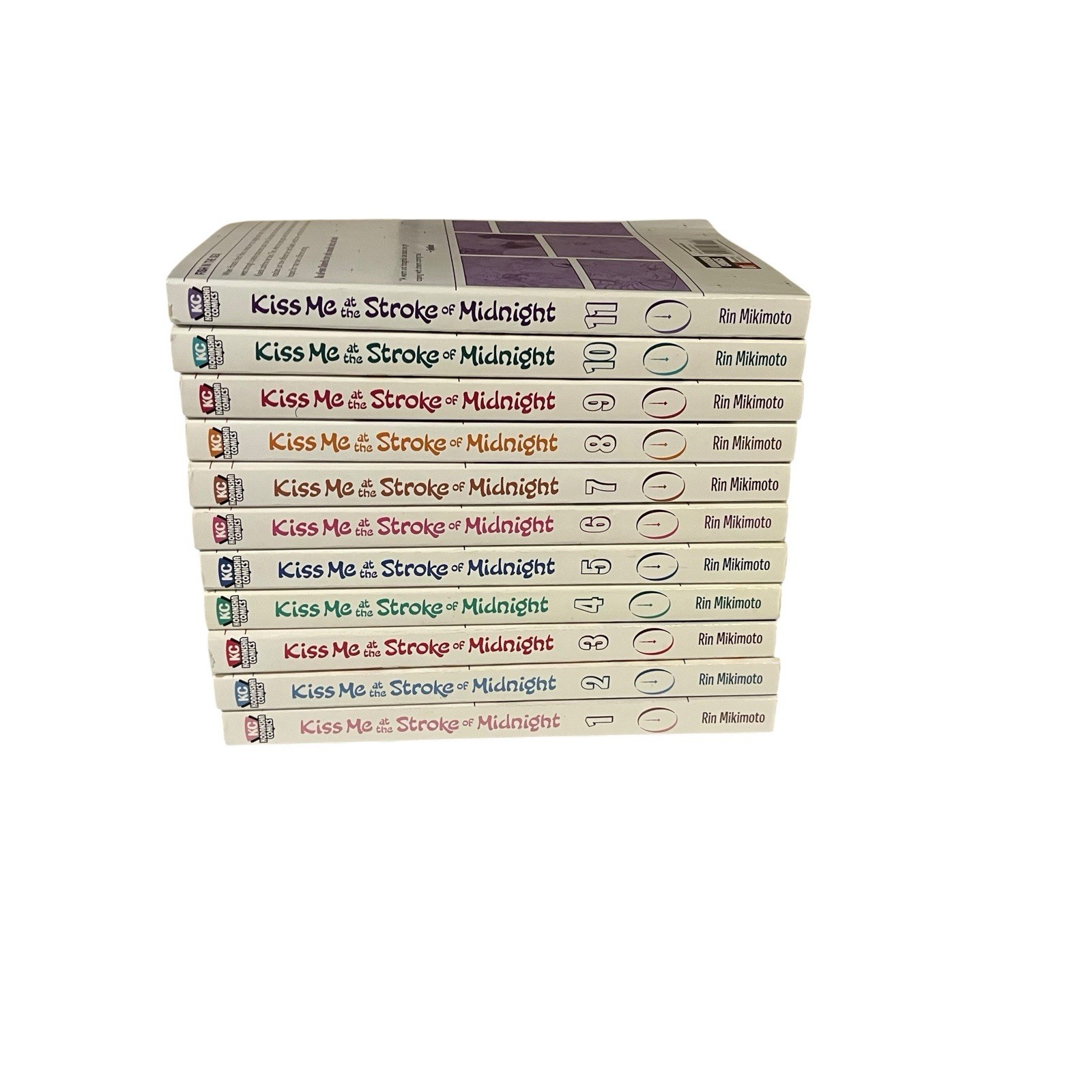 Kiss Me At The Stroke Of Midnight English Manga 1-11 Kodansha Comics