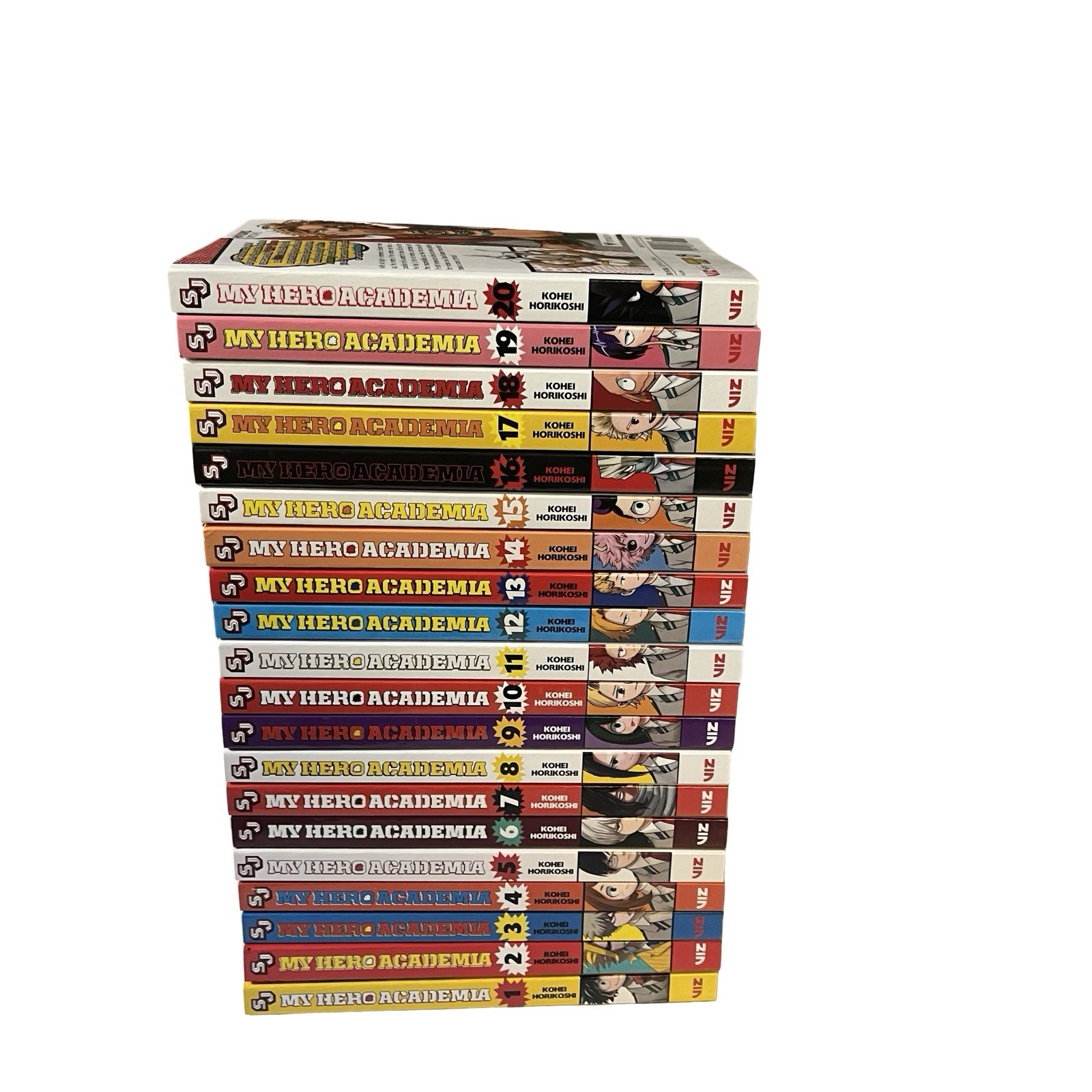 My Hero Academia Kōhei Horikoshi English Manga Books Lot 1-20