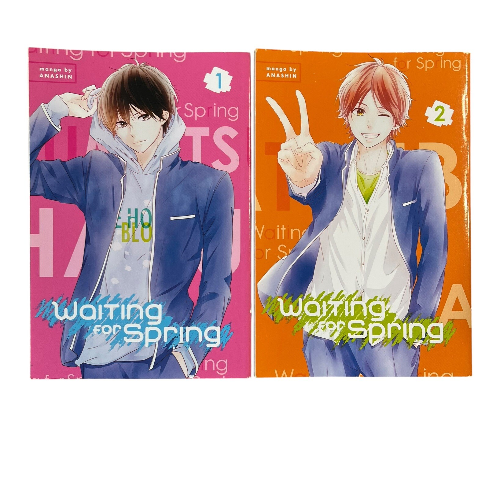 Waiting for Spring English Manga Volume 1-2 Paperback Anashin Kodansha Comics